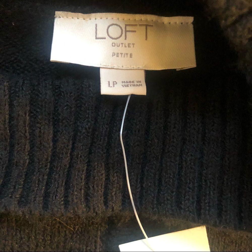 LOFT SWEATER, Black, LP - Picture 3 of 6